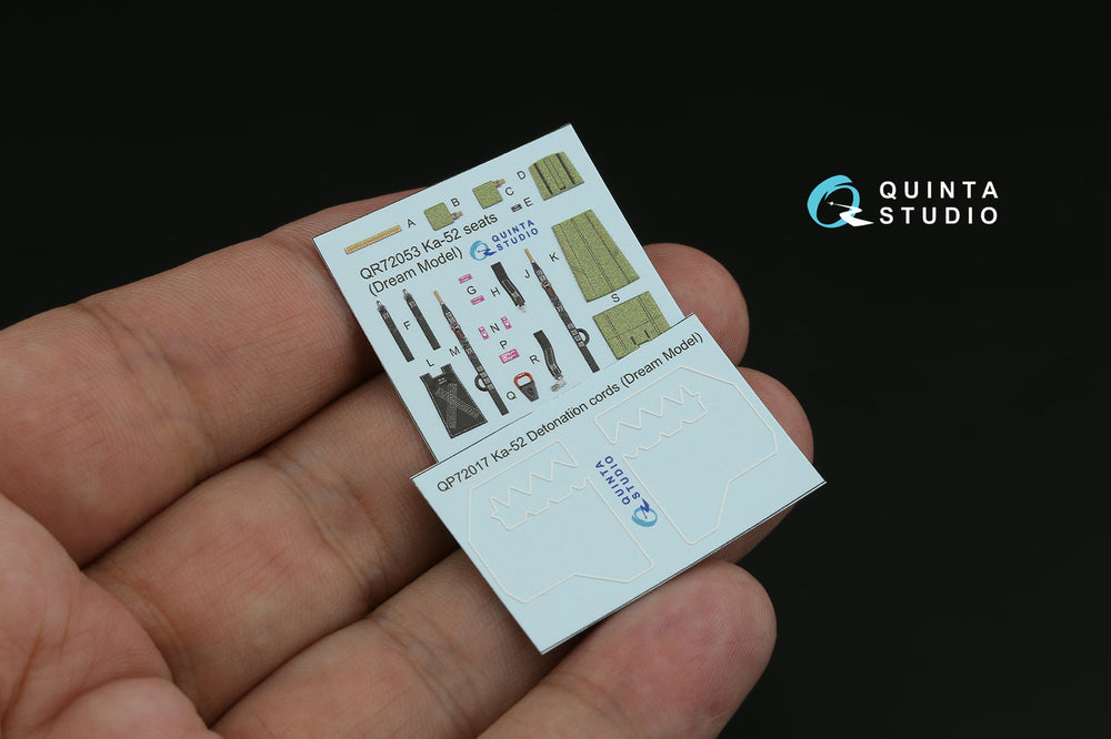 Quinta Studio QD72236 1:72 Kamov Ka-52 3D-Printed Interior decal