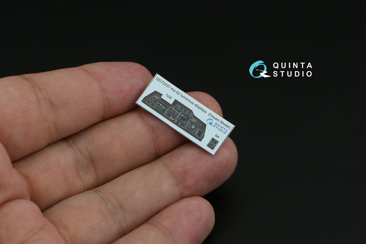 Quinta Studio QD72237 1:72 Kamov Ka-52 luminous displays upgrade for QD72236 set