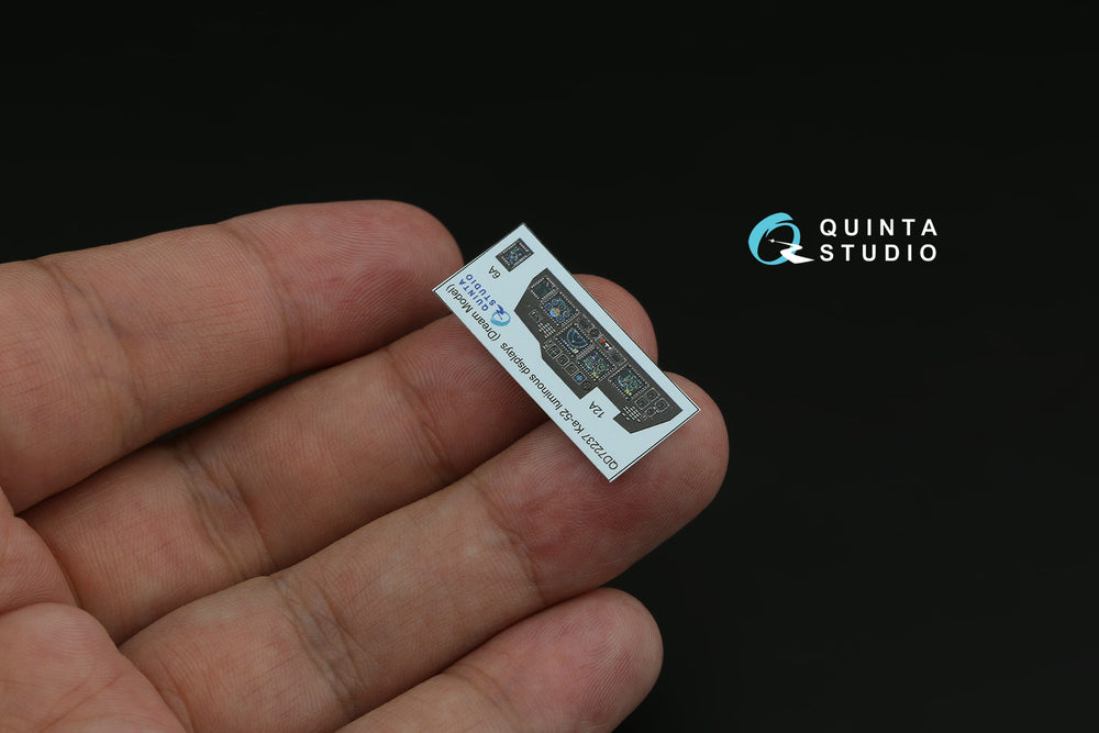 Quinta Studio QD72237 1:72 Kamov Ka-52 luminous displays upgrade for QD72236 set