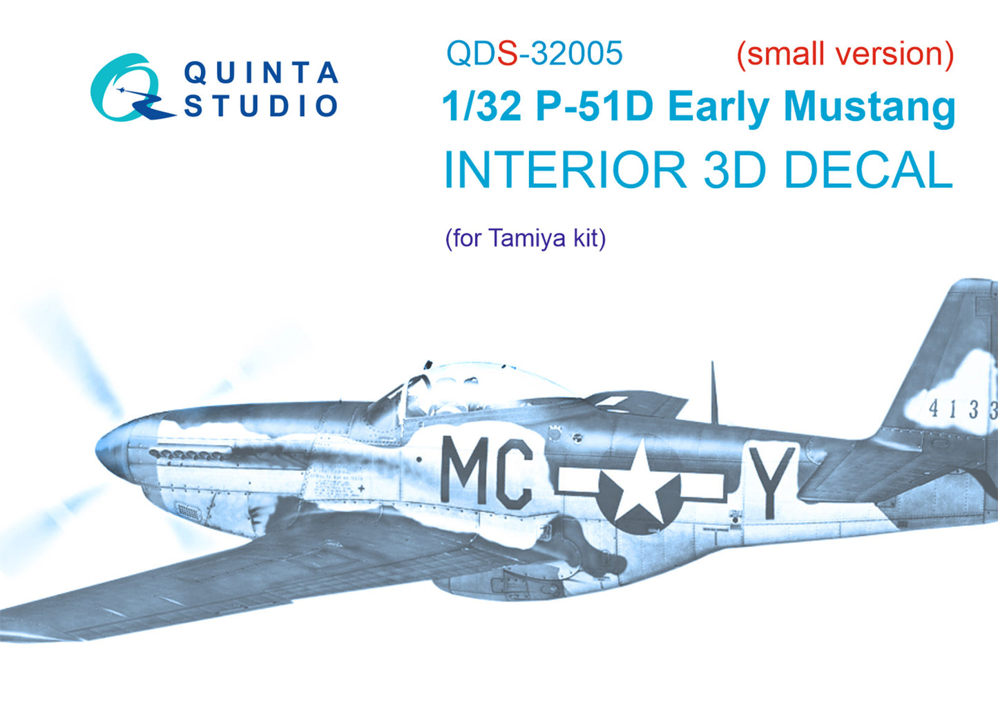 Quinta Studio QDS-32005 1:32 North-American P-51D Mustang