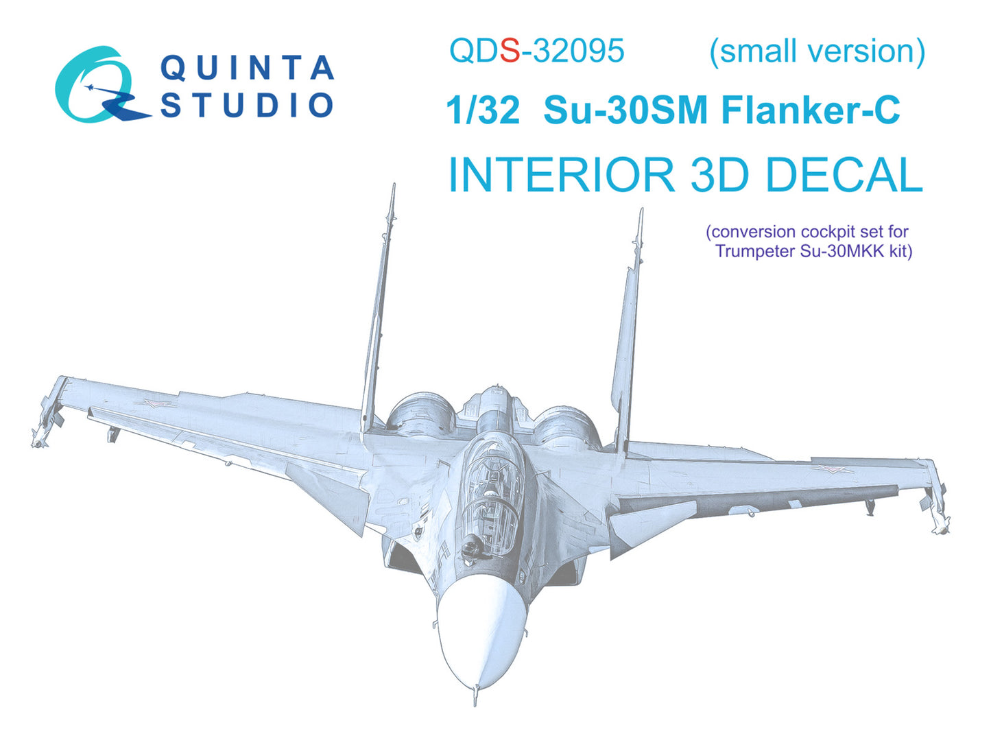 Quinta Studio QDS-32095 1:32 Su-30SM 3D Interior Decal