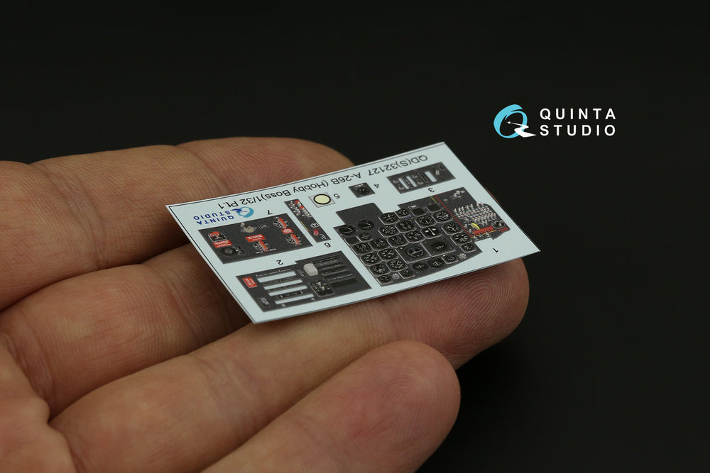 Quinta Studio QDS-32127 1:32 A-26B Invader 3D Interior Decal