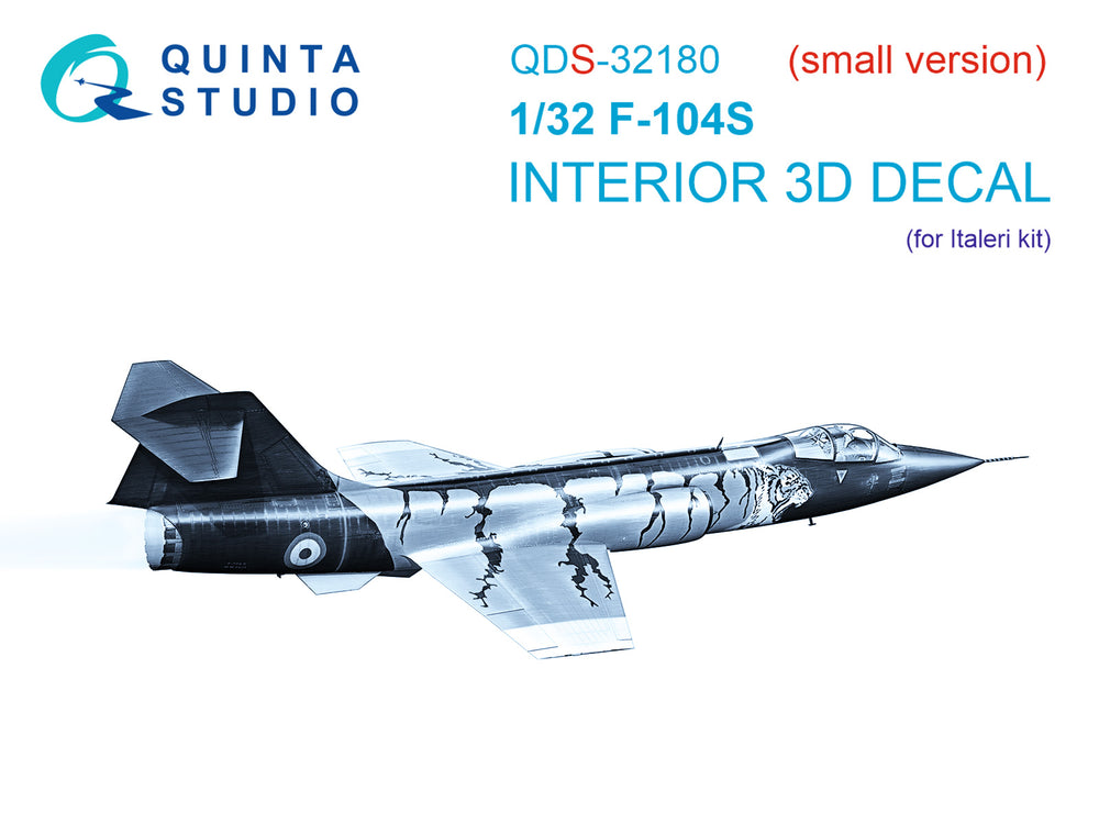 Quinta Studio QDS-32180 1:32 Lockheed F-104S Starfighter
