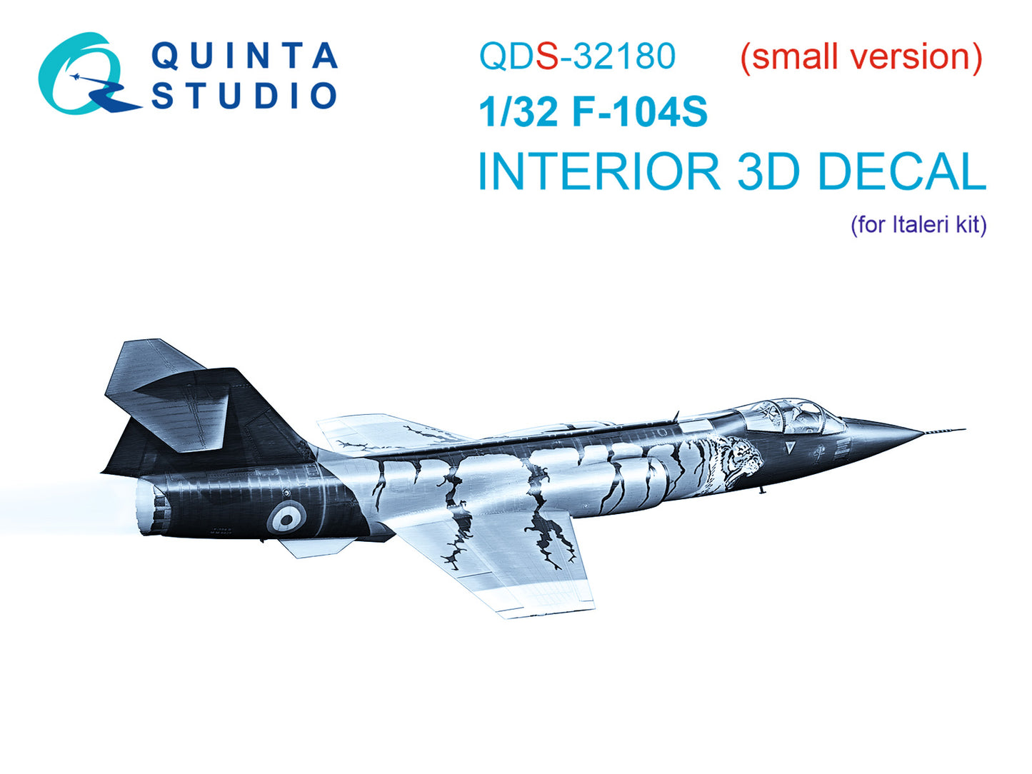 Quinta Studio QDS-32180 1:32 Lockheed F-104S Starfighter
