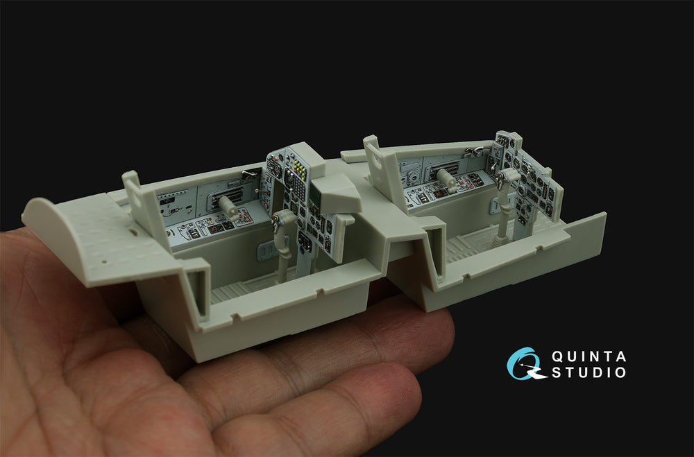 Quinta Studio QDS-32227 1:32 Mikoyan MiG-29UB 3D-Printed & coloured Interior