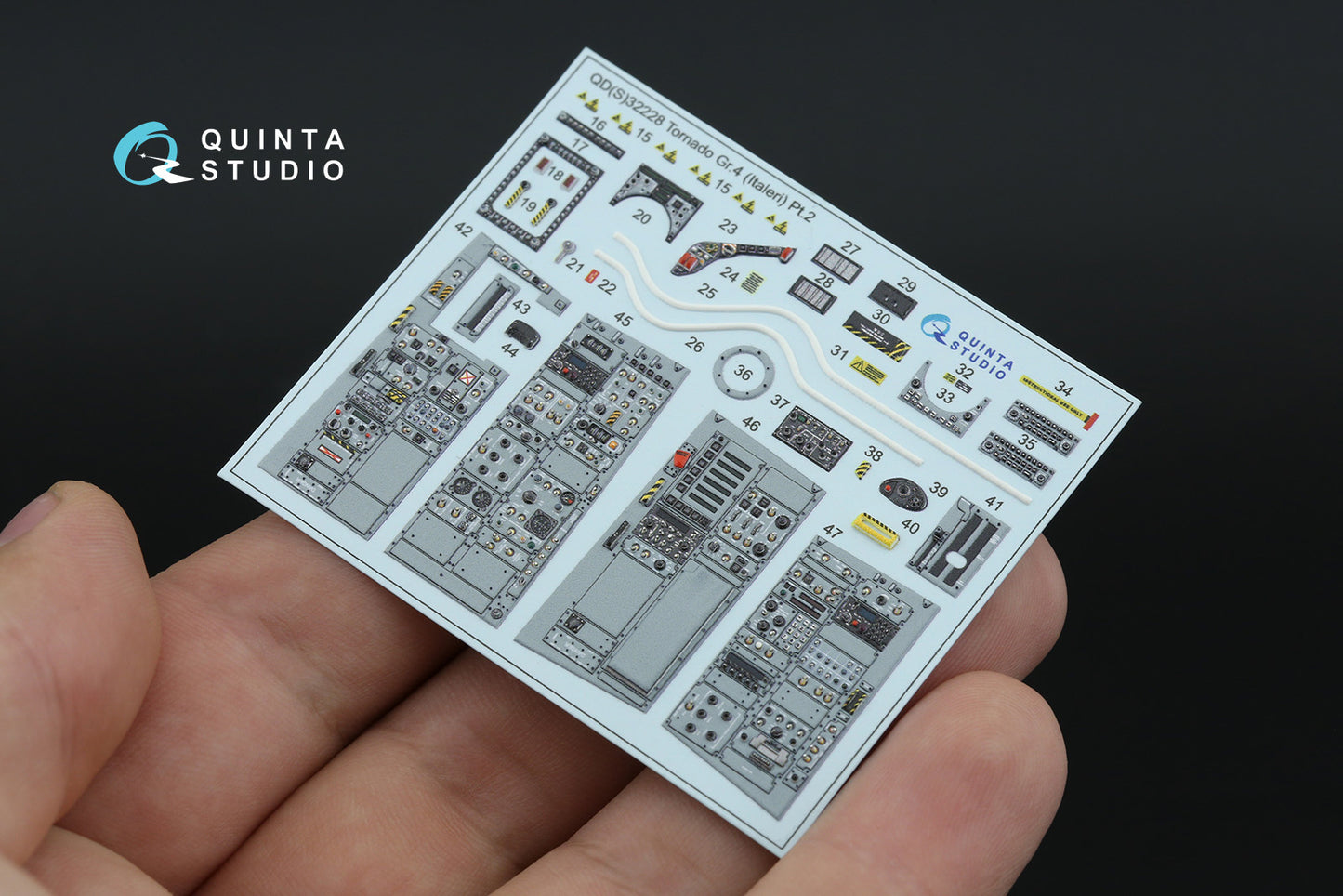 Quinta Studio QDS+32228 1:32 Tornado Gr.4 3D Interior Decal
