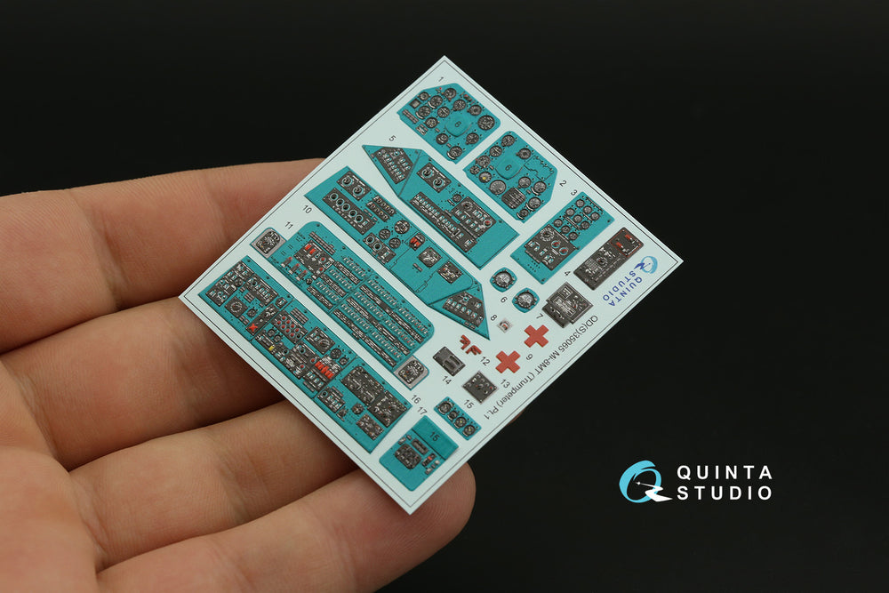 Quinta Studio QDS-35065 1:35 Mil Mi-8MT 3D-Printed Interior Decals