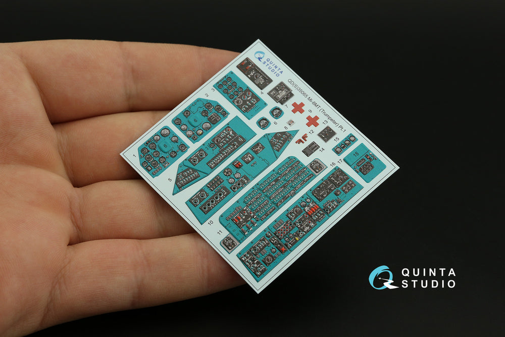 Quinta Studio QDS-35065 1:35 Mil Mi-8MT 3D-Printed Interior Decals