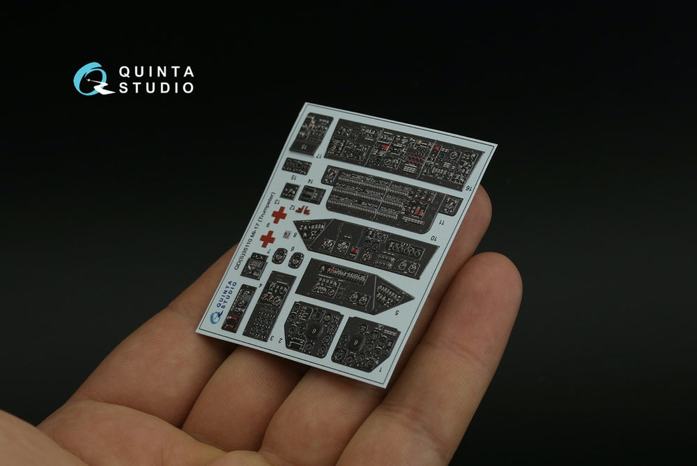 Quinta Studio QDS-35110 1:35 Mil Mi-17 3D-Printed Interior Decals