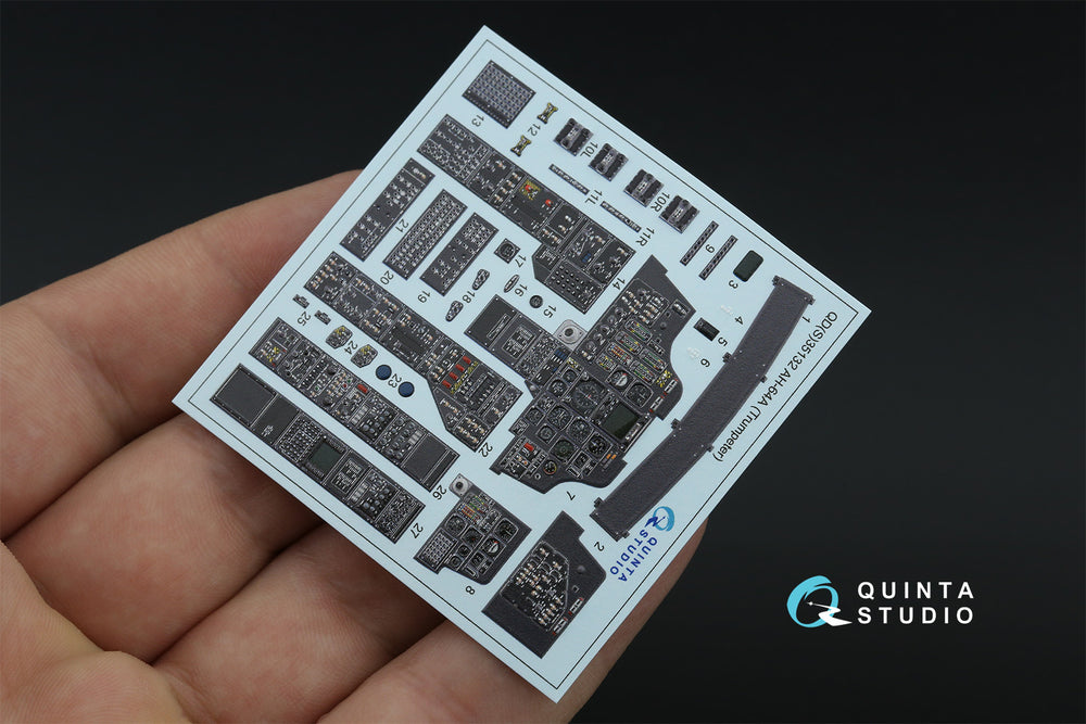 Quinta Studio QDS-35132 1:35 AH-64A Apache 3D Interior Decal