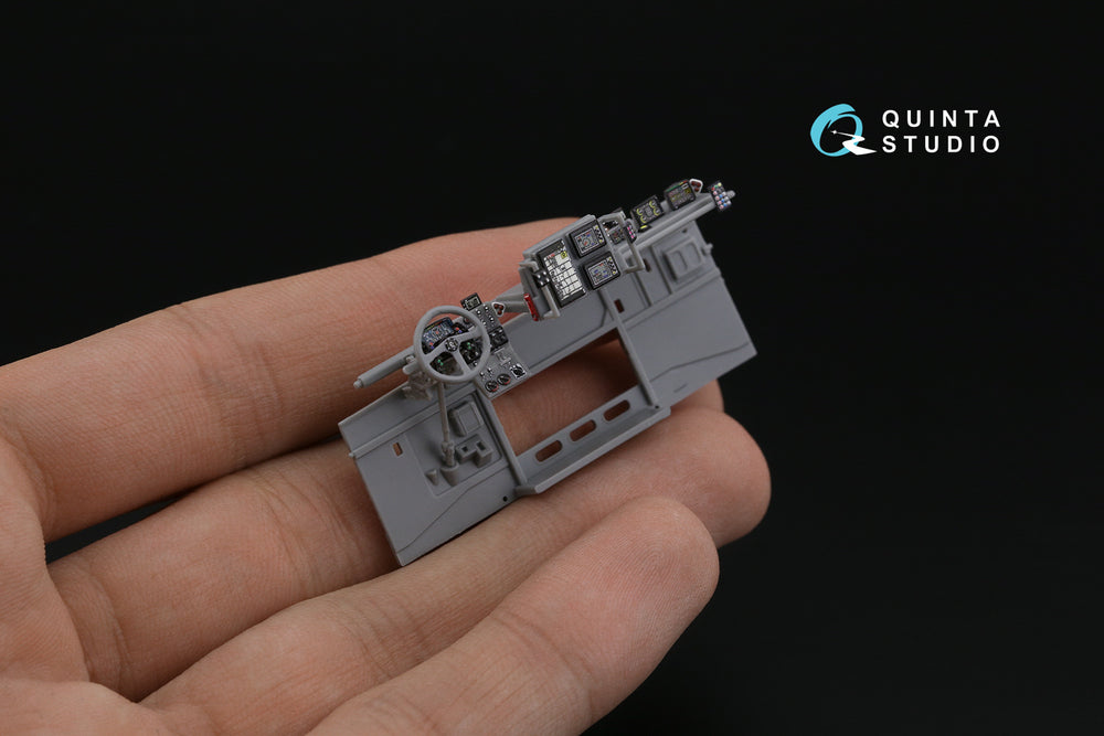 Quinta Studio QDS-43001 1:43 KAMAZ-43509 3D-Printed Interior Decals