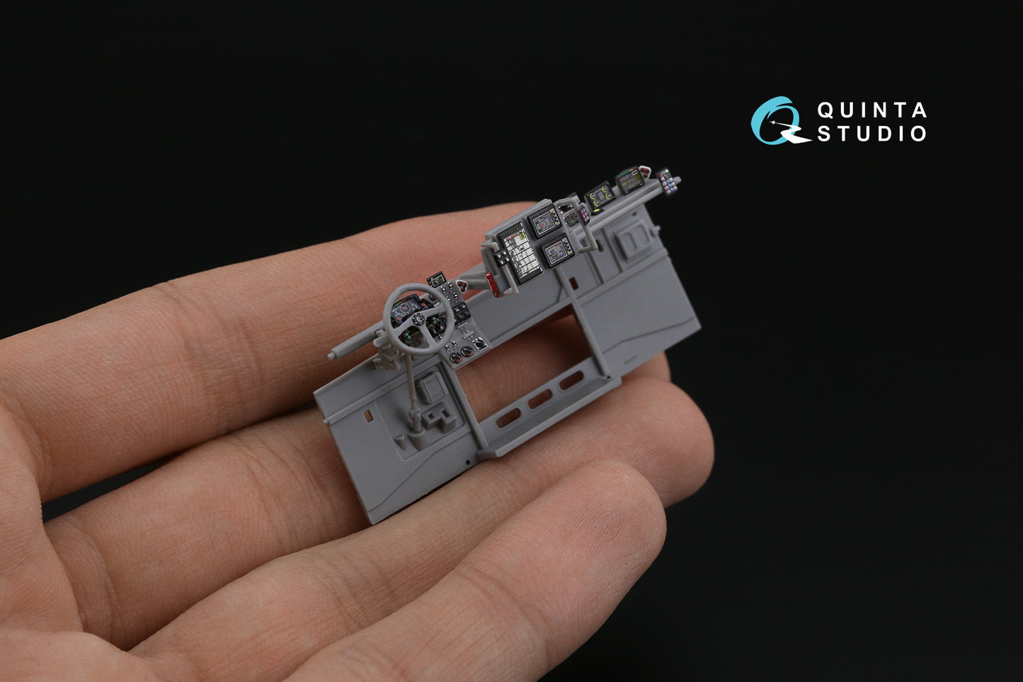 Quinta Studio QDS-43001 1:43 KAMAZ-43509 3D-Printed Interior Decals
