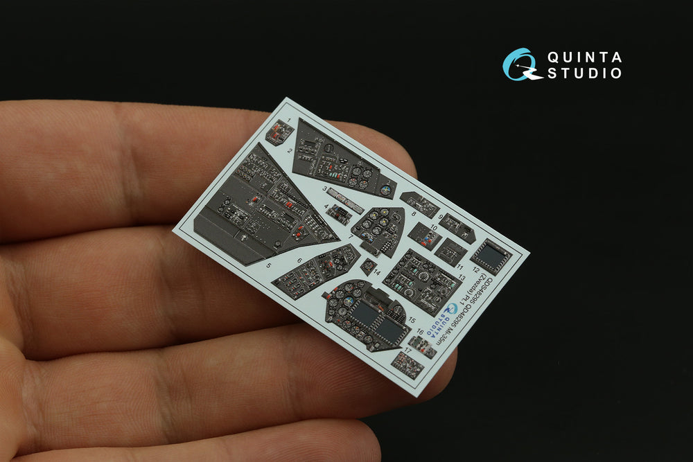 Quinta Studio QDS-48295 1:48 Mil Mi-35M 3D-Printed Interior Decals