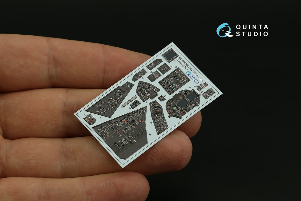 Quinta Studio QDS-48295 1:48 Mil Mi-35M 3D-Printed Interior Decals
