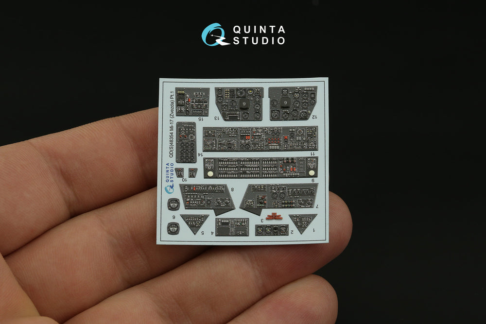 Quinta Studio QDS-48354 1:48 Mil Mi-17