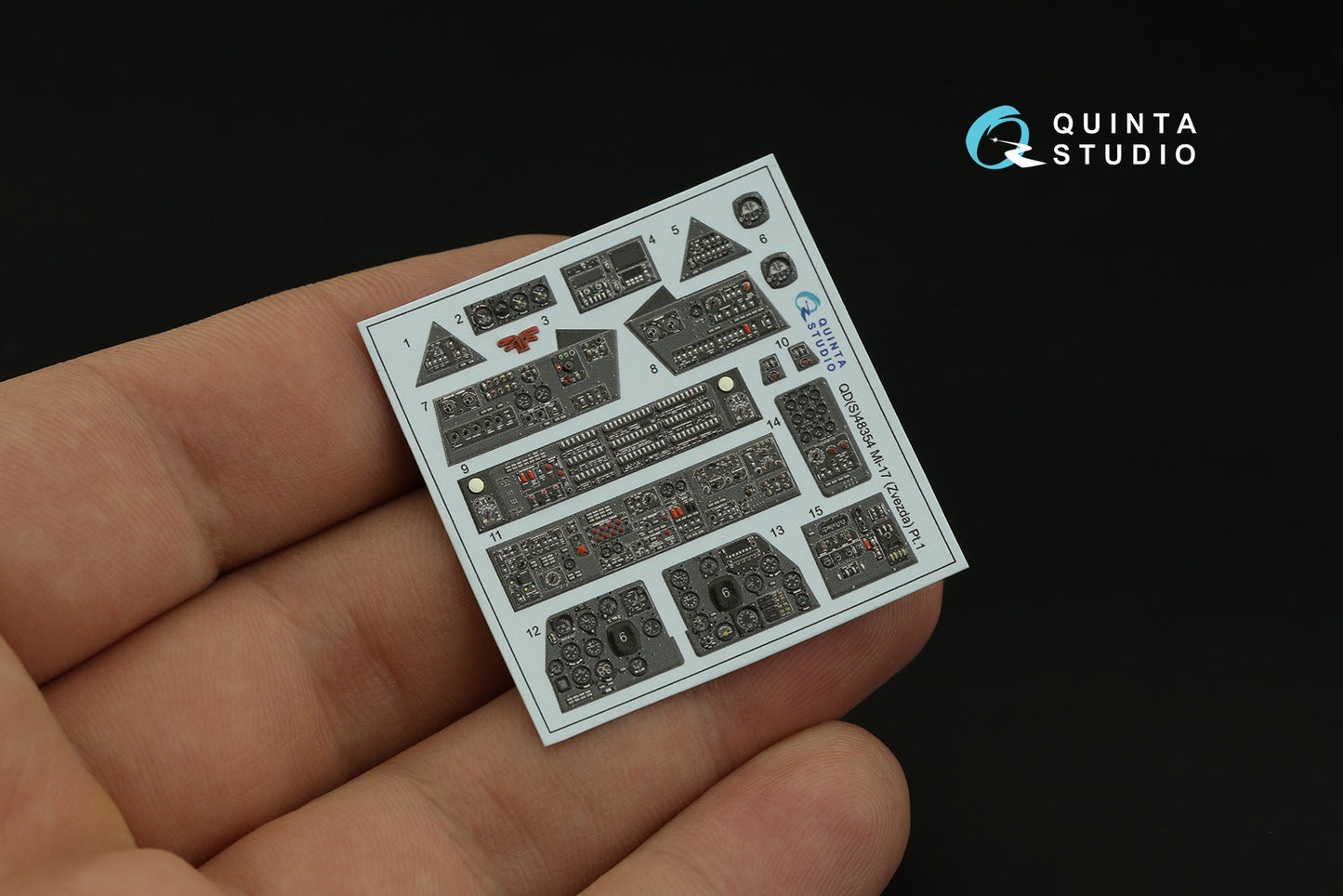 Quinta Studio QDS-48354 1:48 Mil Mi-17