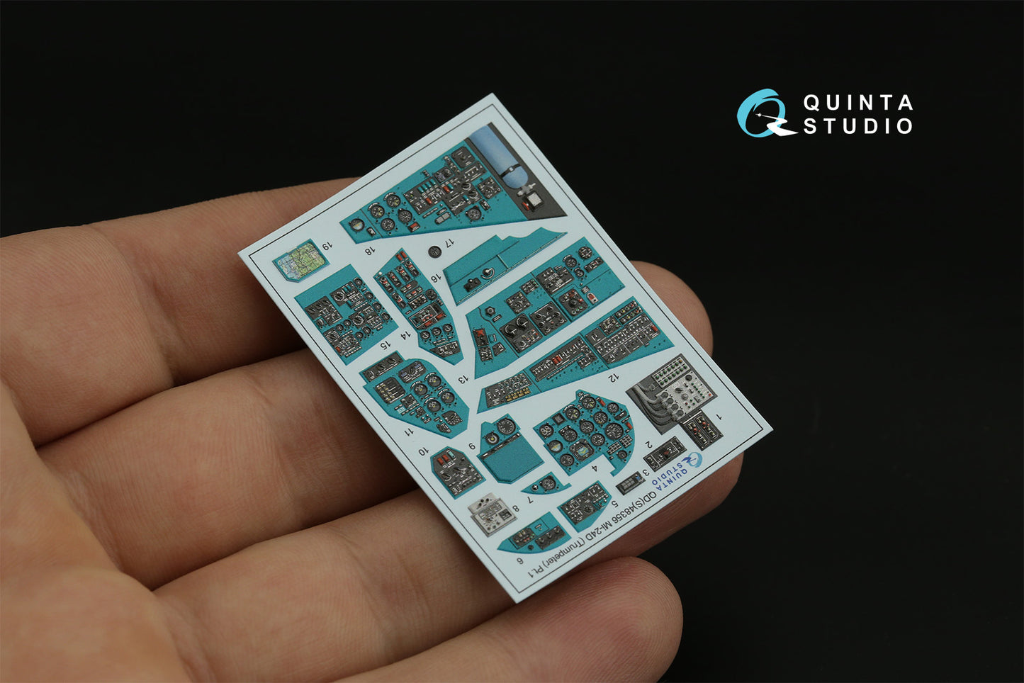 Quinta Studio QDS-48356 1:48 Mil Mi-24D 3D-Printed Interior Decals