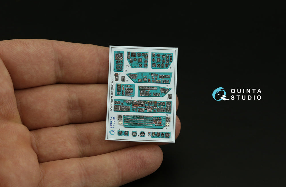 Quinta Studio QDS-48380 1:48 Mil Mi-8MT 3D-Printed Interior Decals