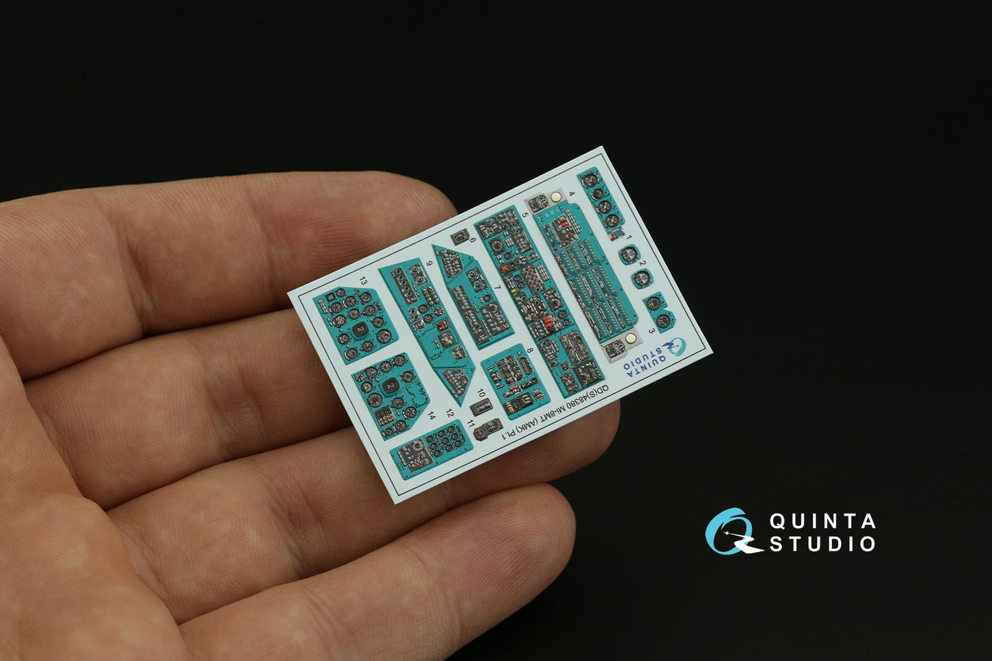 Quinta Studio QDS-48380 1:48 Mil Mi-8MT 3D-Printed Interior Decals