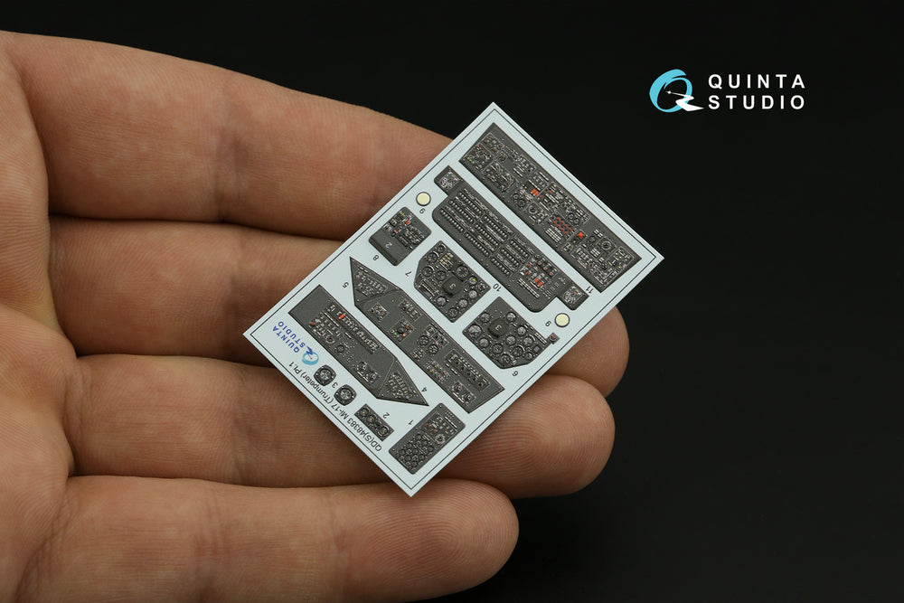 Quinta Studio QDS-48383 1:48 Mil Mi-17 3D-Printed Interior Decals