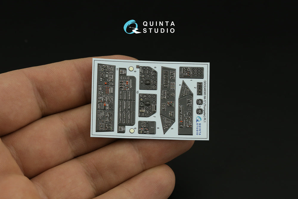 Quinta Studio QDS-48383 1:48 Mil Mi-17 3D-Printed Interior Decals