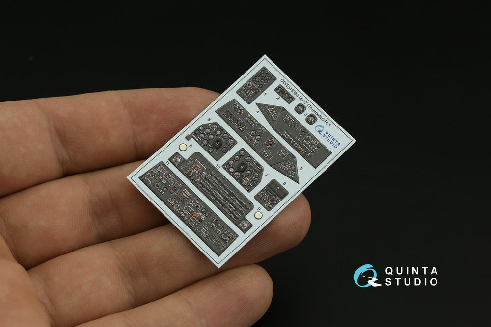 Quinta Studio QDS-48383 1:48 Mil Mi-17 3D-Printed Interior Decals