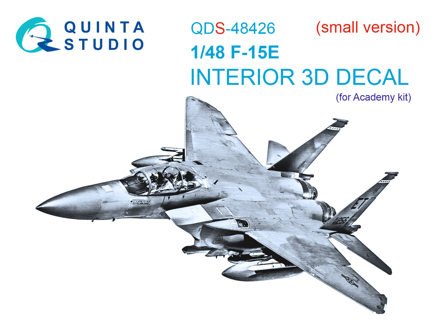 Quinta Studio QDS-48426 1:48 F-15E Eagle 3D Interior Decal