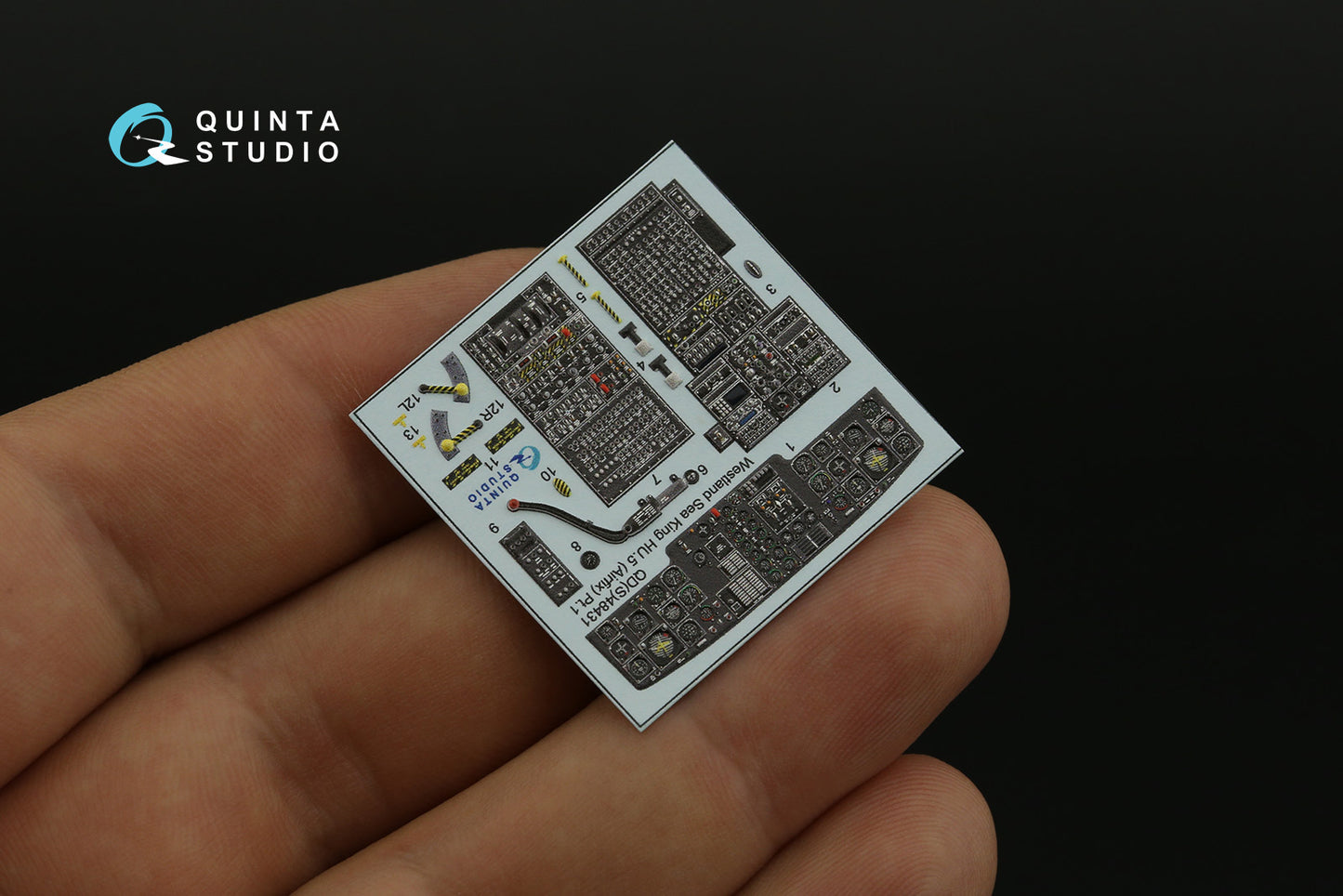Quinta Studio QDS-48431 1:48 Sea King HU.5 3D Interior Decal