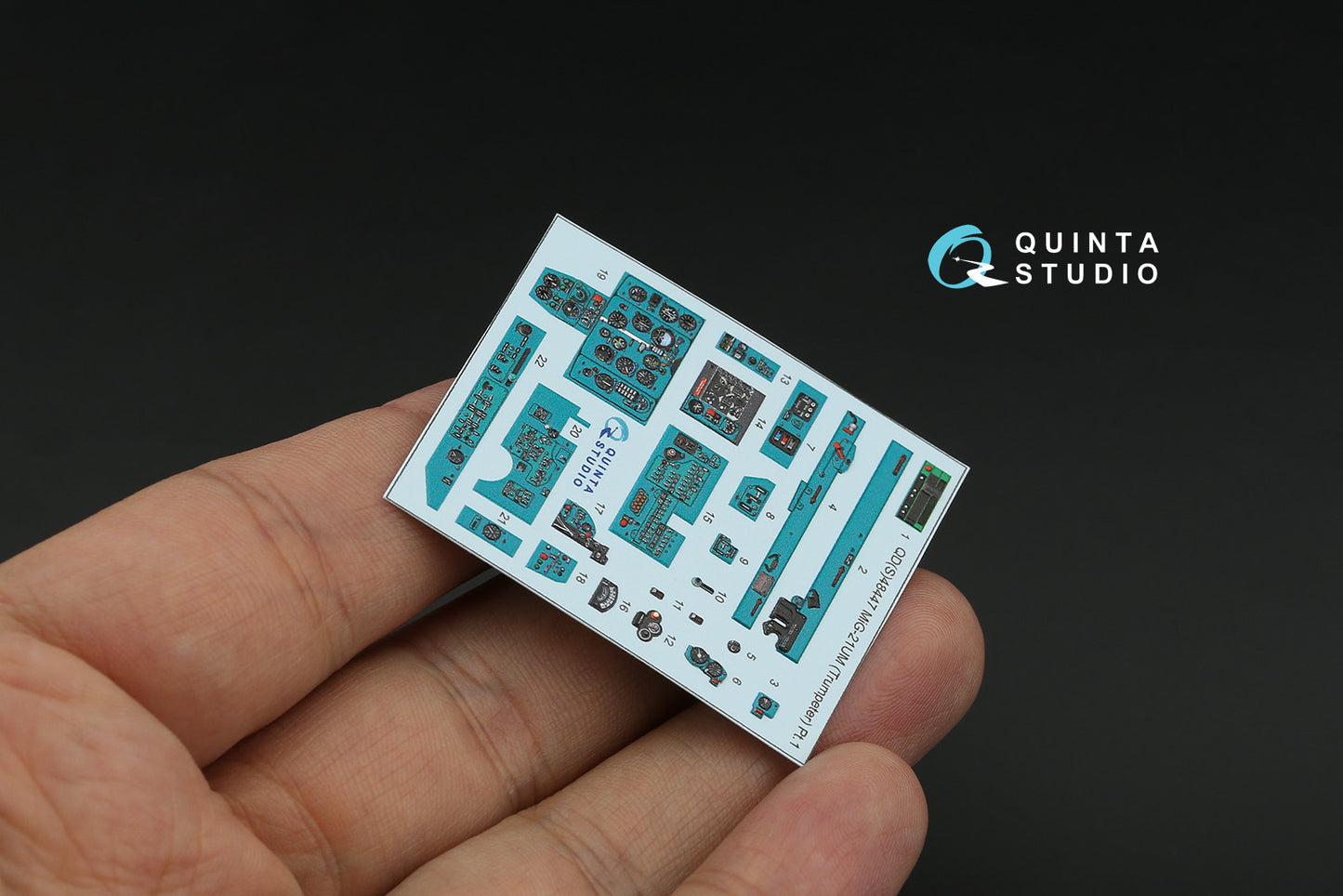 Quinta Studio QDS-48447 1:48 MiG-21UM 3D Interior Decal