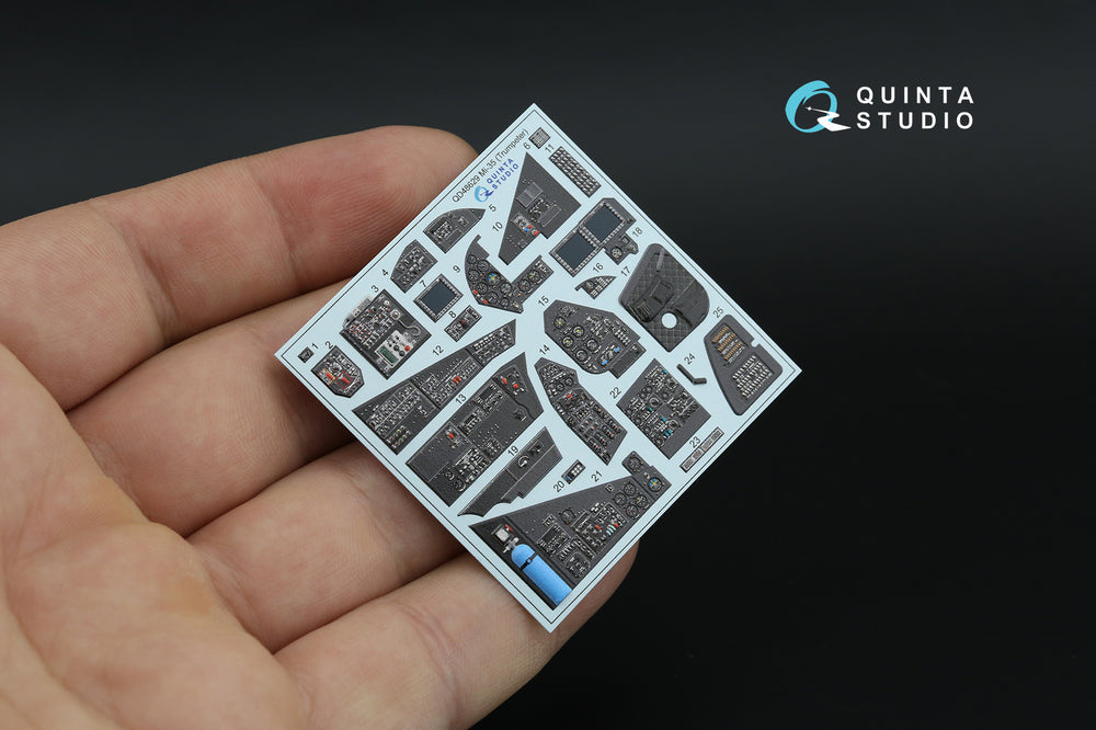 Quinta Studio QDS-48629 1:48 Mil Mi-35 3D-Printed Interior decal