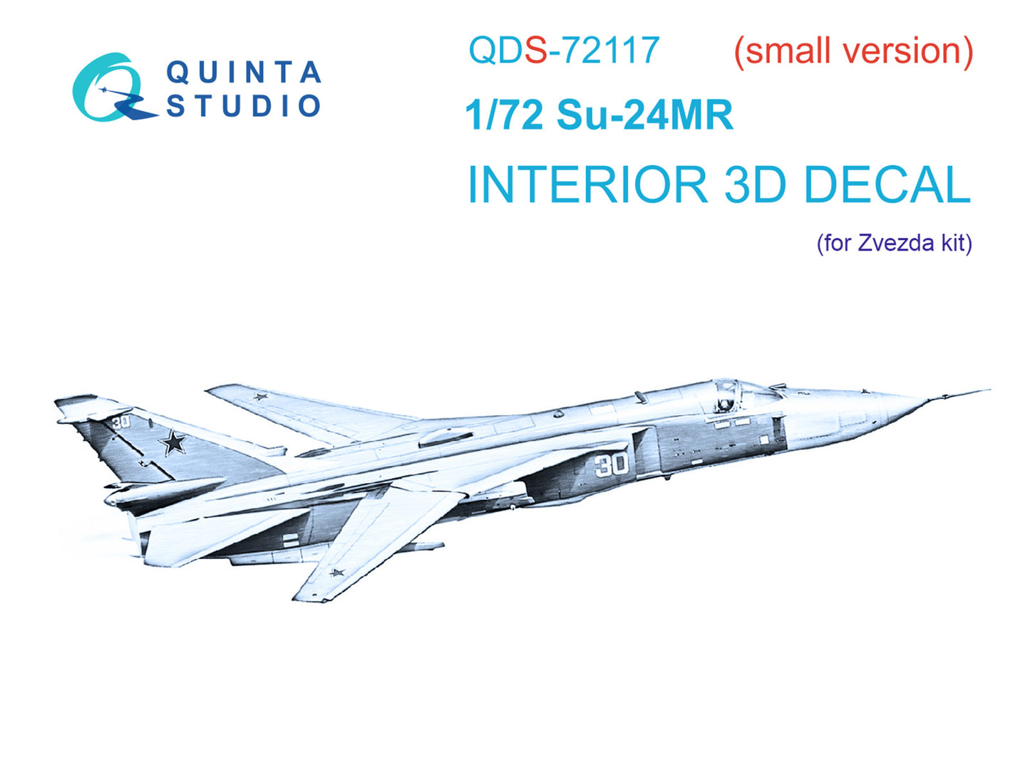 Quinta Studio QDS-72117 1:72 Su-24MR 3D Interior Decal