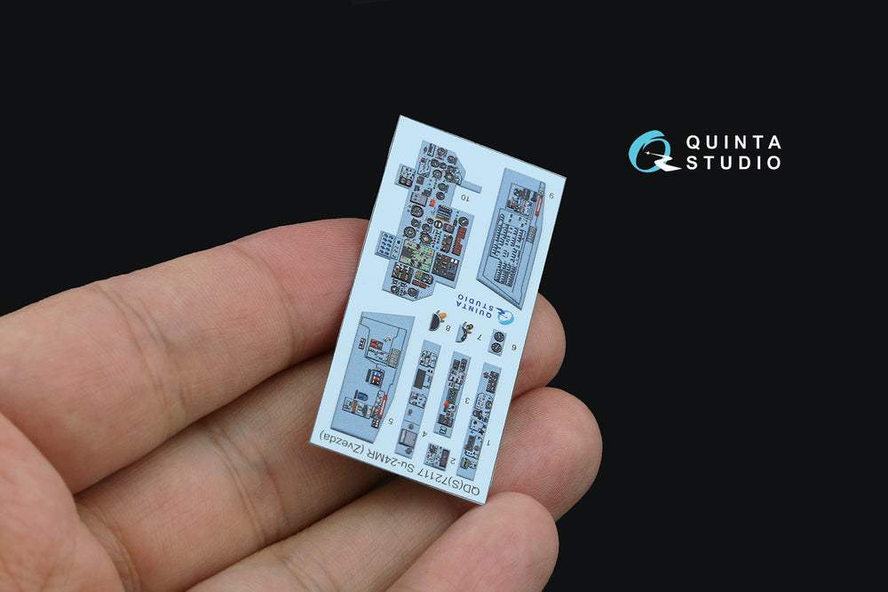 Quinta Studio QDS-72117 1:72 Su-24MR 3D Interior Decal