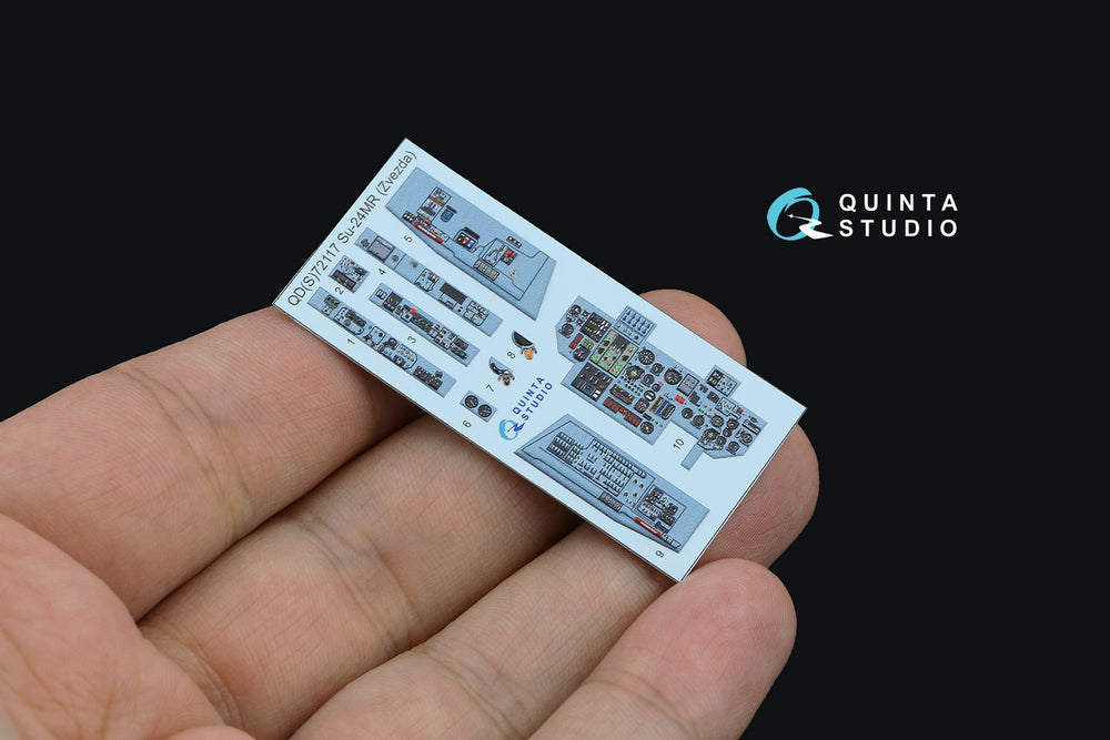 Quinta Studio QDS-72117 1:72 Su-24MR 3D Interior Decal