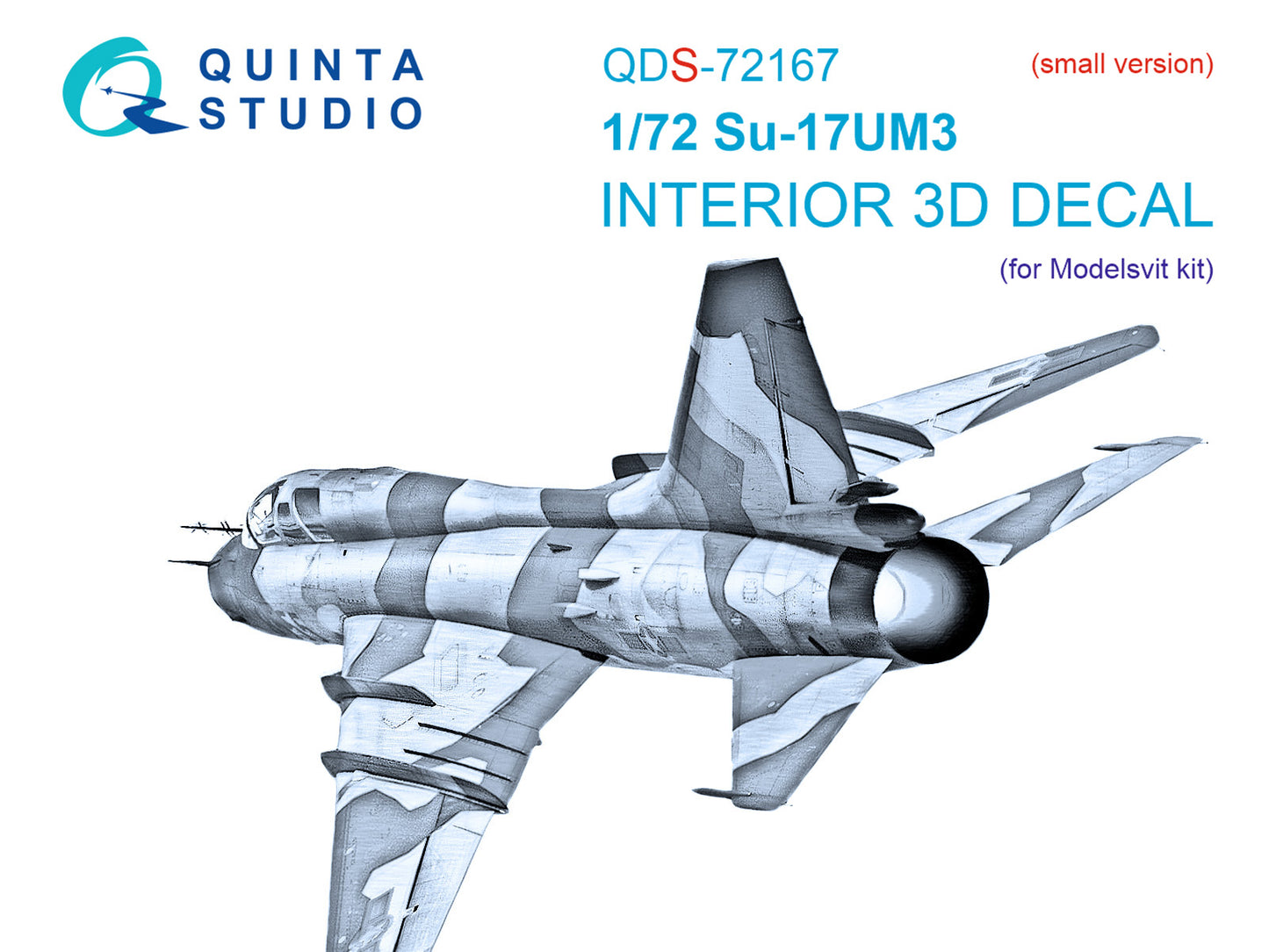 Quinta Studio QDS-72167 1:72 Su-17UM3 3D Interior Decal