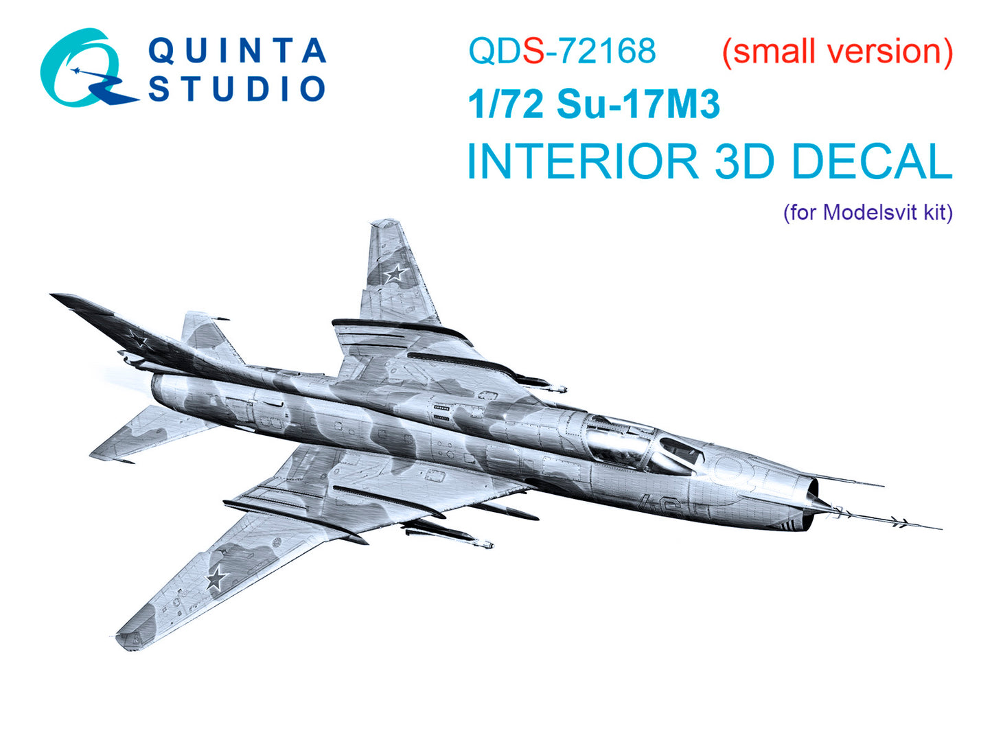 Quinta Studio QDS-72168 1:72 Su-17M3 3D Interior Decal
