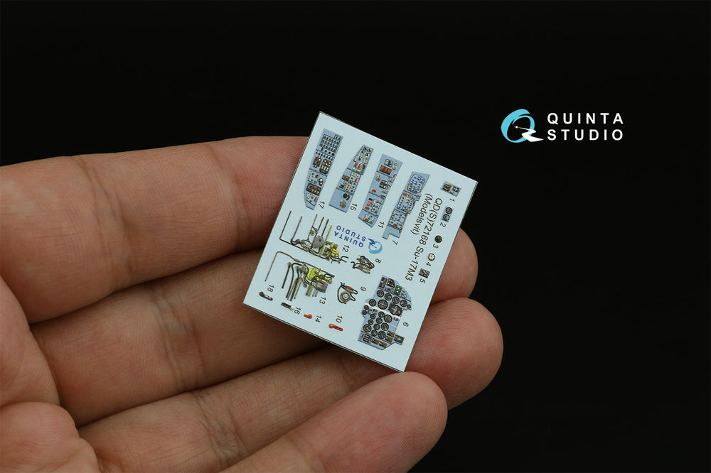 Quinta Studio QDS-72168 1:72 Su-17M3 3D Interior Decal