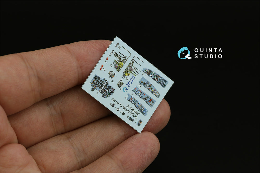 Quinta Studio QDS-72168 1:72 Su-17M3 3D Interior Decal