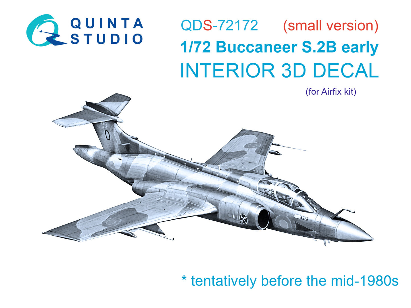 Quinta Studio QDS-72172 1:72 Buccaneer S.2B Early 3D Interior Decal