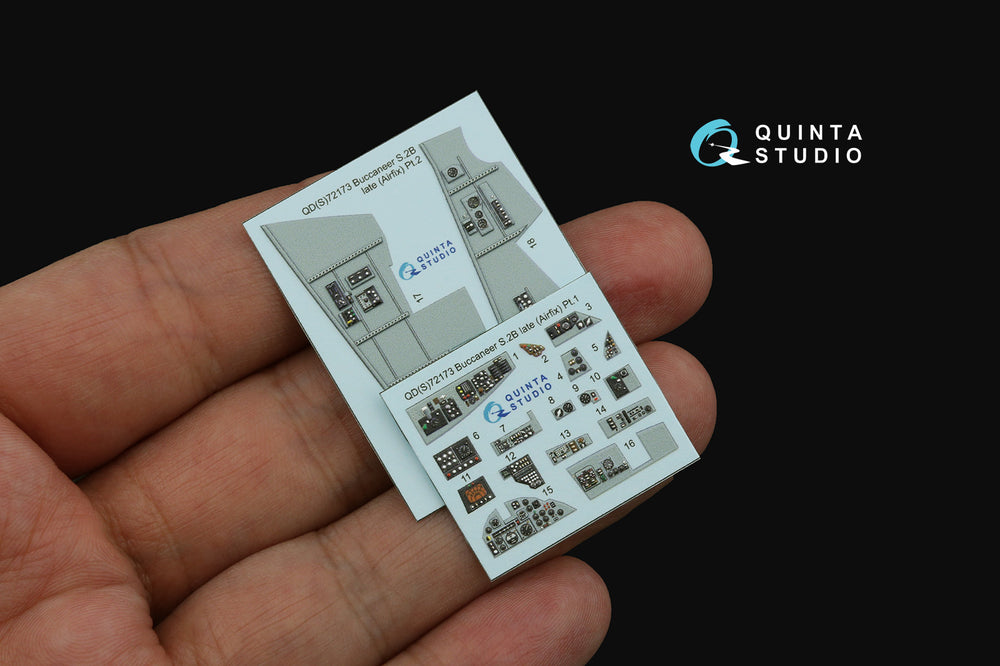Quinta Studio QDS-72173 1:72 Buccaneer S.2B Early 3D Interior Decal