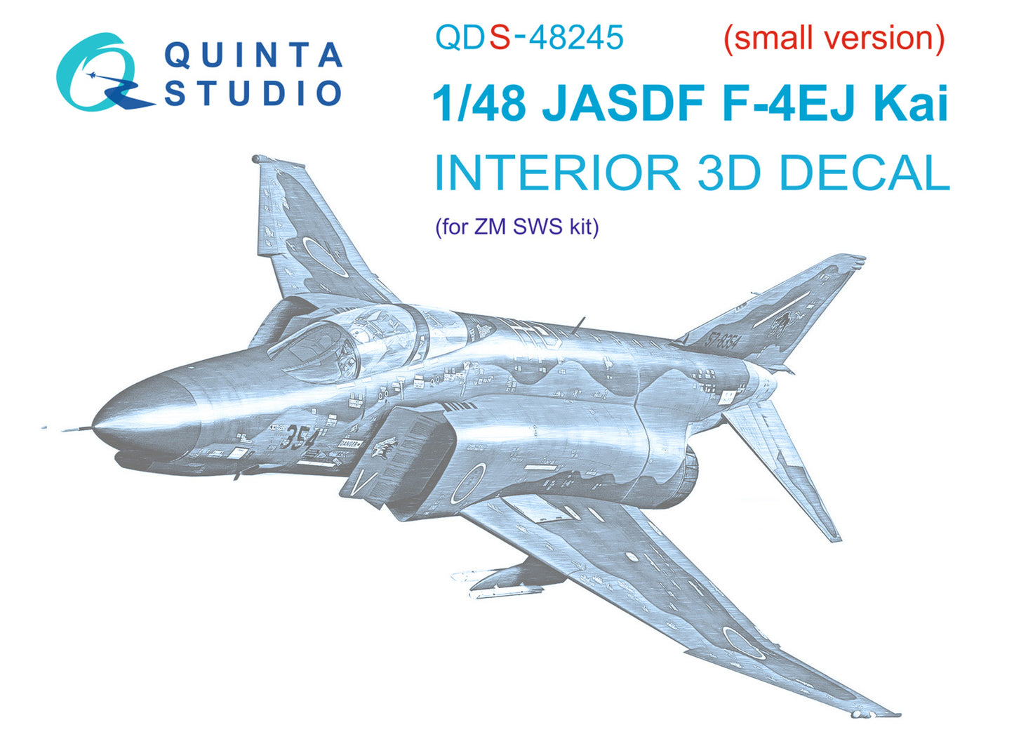 Quinta Studio QDS-48245 1:48 McDonnell F-4EJ Phantom Kai