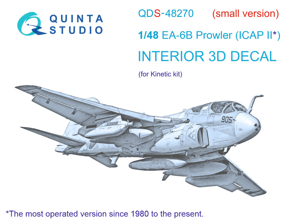 Quinta Studio QDS-48270 1:48 Grumman EA-6B Prowler