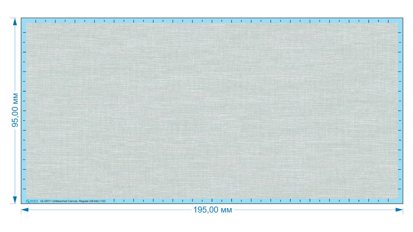 Quinta Studio QL32011 1:32 Unbleached Canvas Regular Exterior Decal