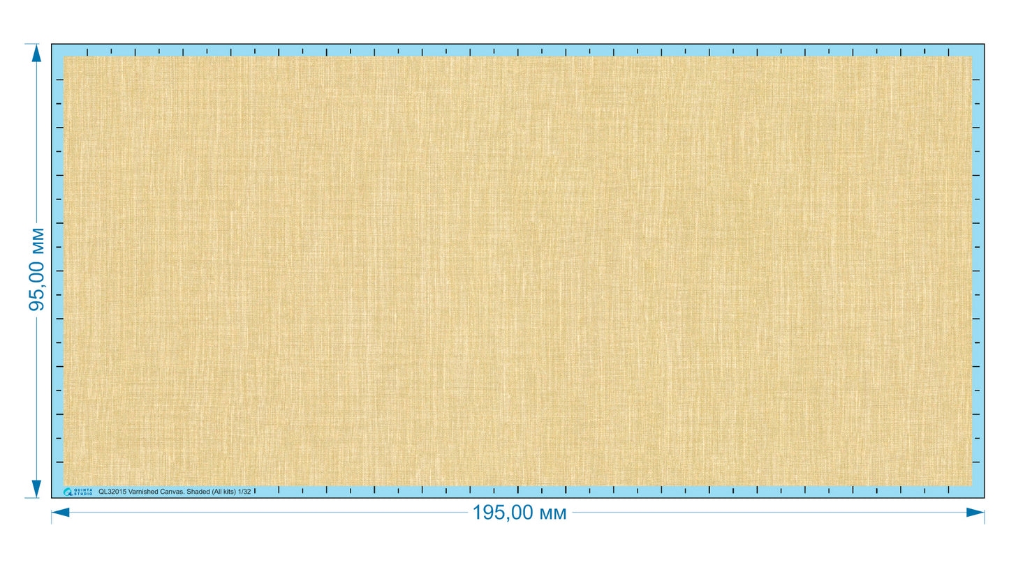 Quinta Studio QL32014 1:32 Varnished Canvas Regular Exterior Decal