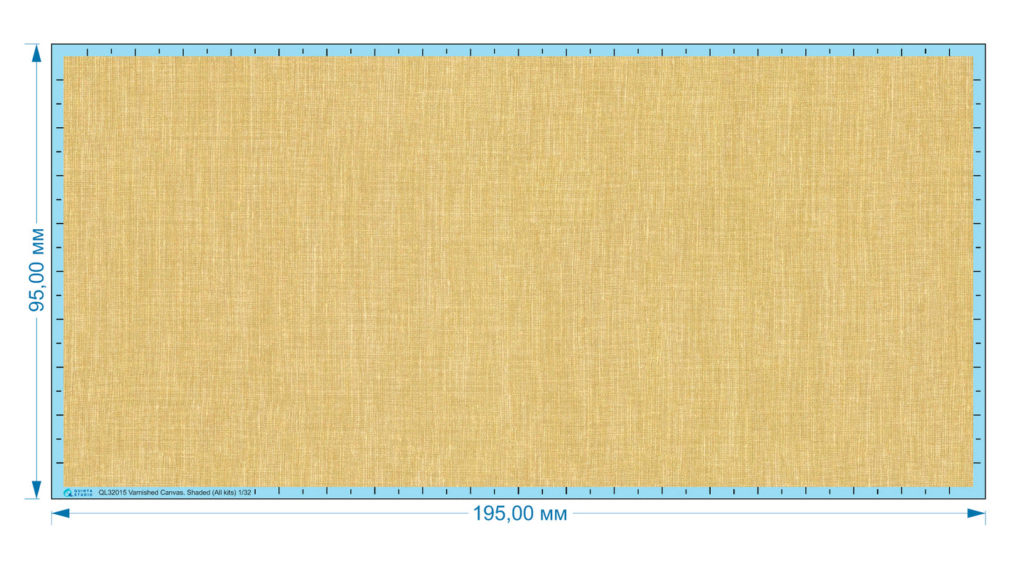 Quinta Studio QL32015 1:32 Varnished Canvas Shaded Exterior Decal