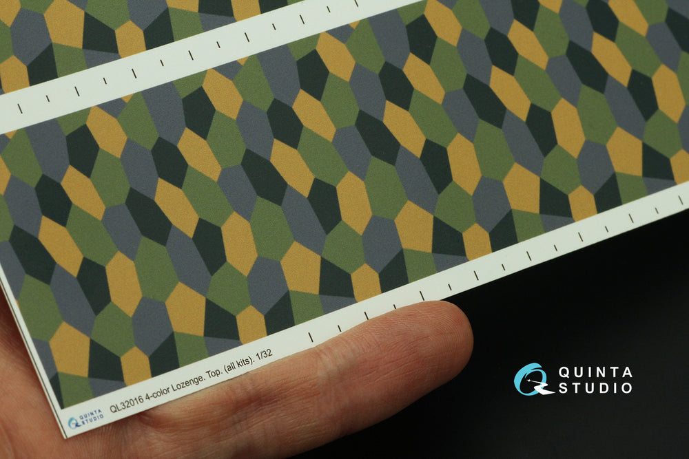 Quinta Studio QL32016 1:32 German WWI 4-Colour Lozenge