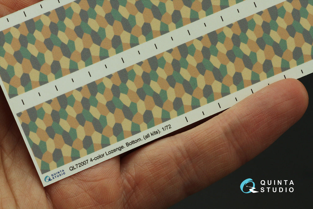 Quinta Studio QL72007 1:72 German WWI 4-Colour Lozenge