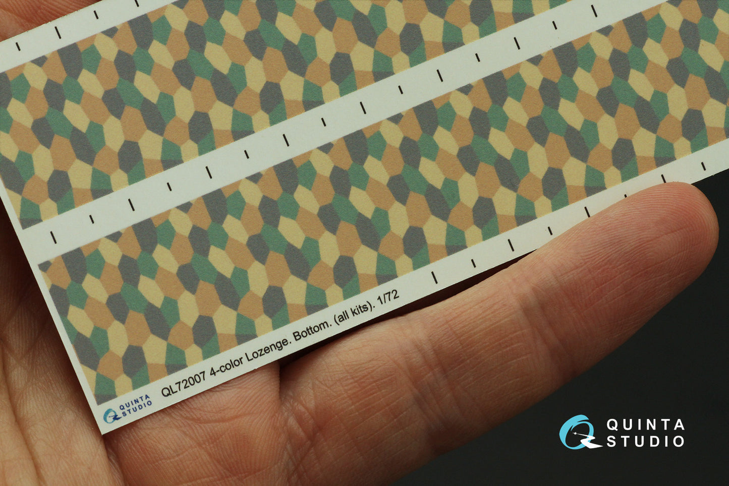Quinta Studio QL72007 1:72 German WWI 4-Colour Lozenge