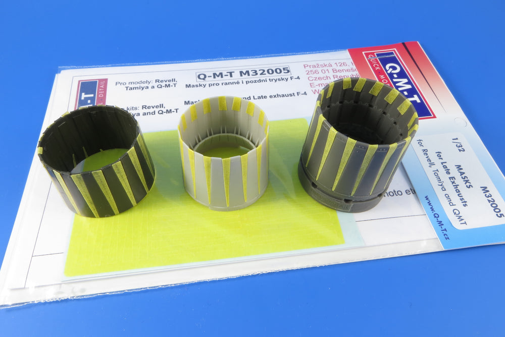 Q-M-T QMTM32005 1:32 F-4 Exhaust Nozzles Paint Masks