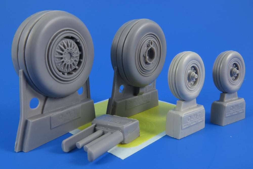 Q-M-T QMTR32007 1:32 McDonnell F-4C/F-4D/F-4E Phantom Late wheels