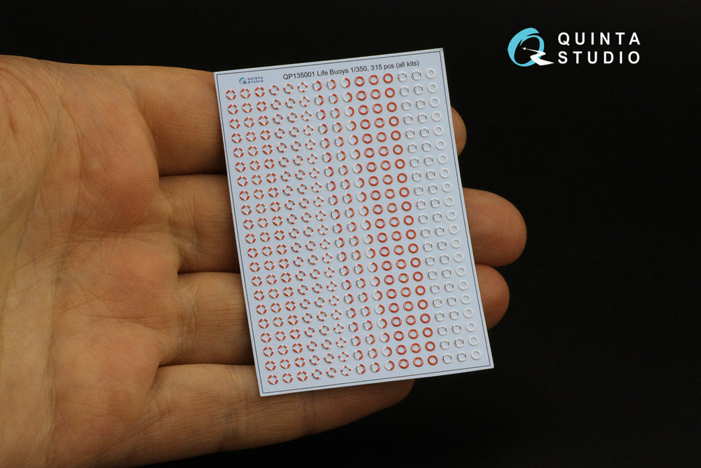 Quinta Studio QP135001 1:350 Life Buoys 315 pcs